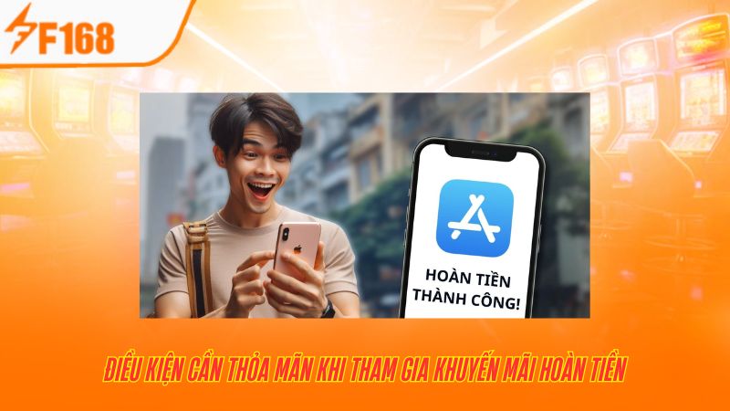 Điều kiện cần thỏa mãn khi tham gia khuyến mãi hoàn tiền